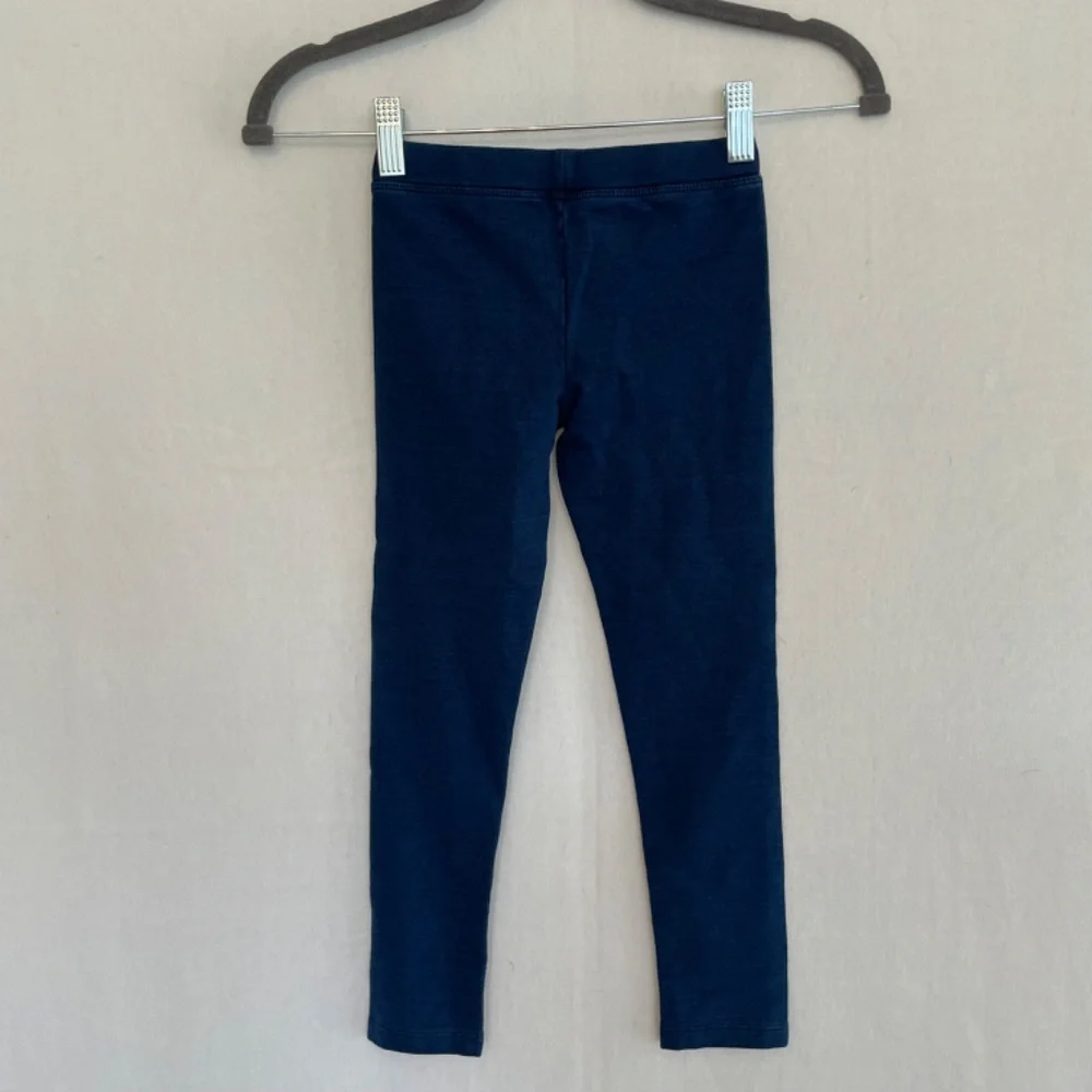 GYMBOREE Size Small (5-6) Pull On Leggings Full Length Blue NEW